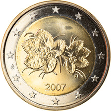Finland, 2 Euro, 2007, Vantaa, MS(65-70), Bi-Metallic, KM:130