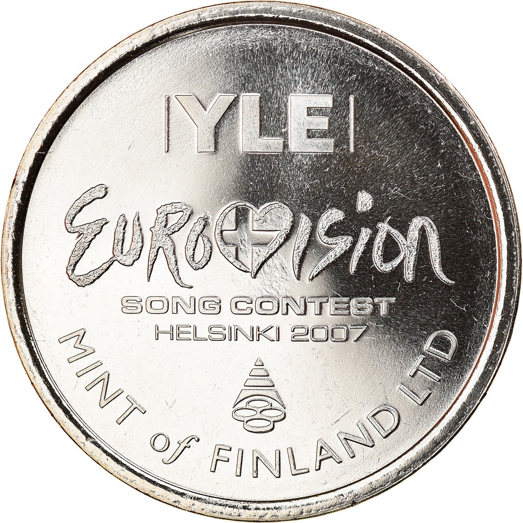 Finlandia, Token, Eurovision, 2007, FDC, Rame-nichel