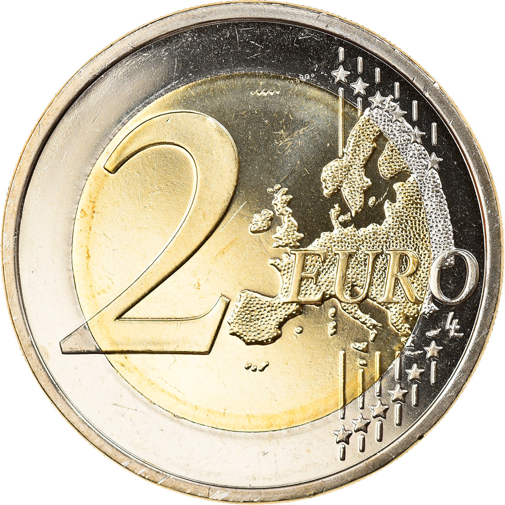 Finland, 2 Euro, 2008, Vantaa, MS(65-70), Bi-Metallic, KM:130