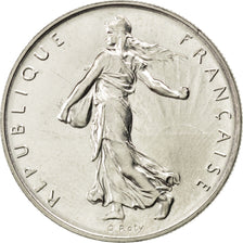 FRANCE, Semeuse, Franc, 1972, Paris, KM #925.1, MS(63), Nickel, 24, Gadoury...