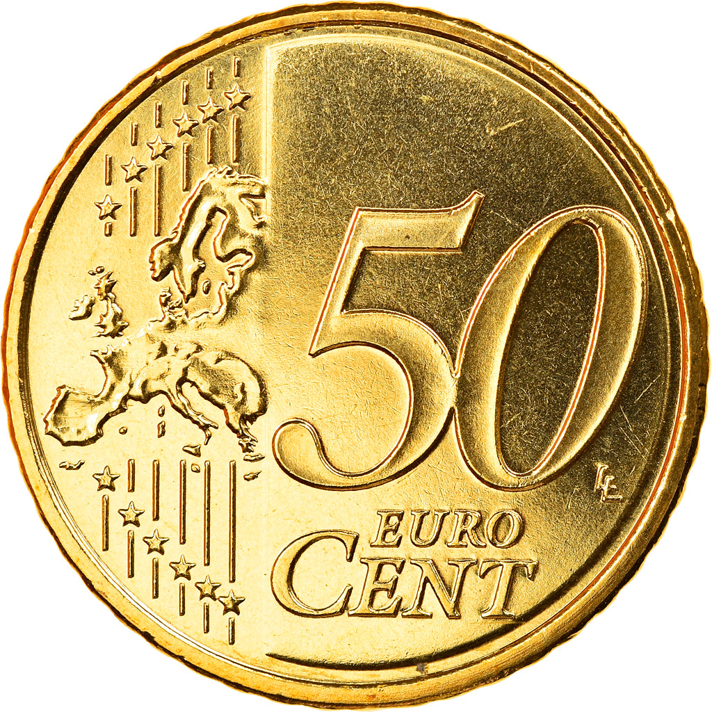 Finlandia, 50 Euro Cent, 2009, Vantaa, FDC, Latón, KM:128