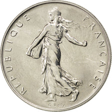 FRANCE, Semeuse, Franc, 1973, Paris, KM #925.1, MS(63), Nickel, 24, Gadoury...