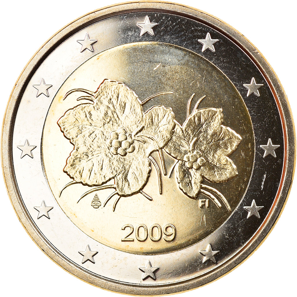 Finland, 2 Euro, 2009, Vantaa, MS(65-70), Bi-Metallic, KM:130