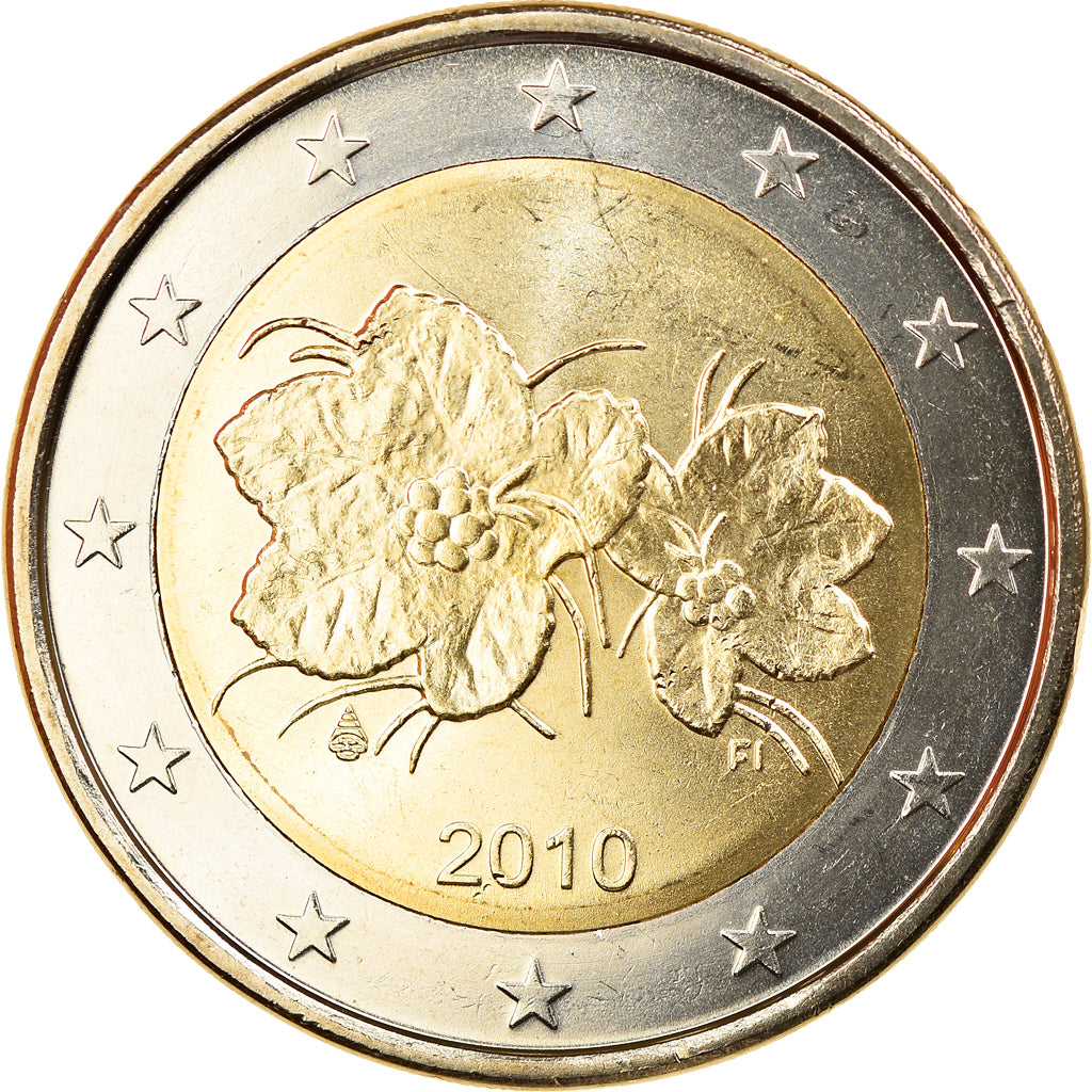 Finland, 2 Euro, 2010, Vantaa, MS(65-70), Bi-Metallic, KM:130