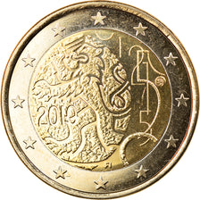 Finland, 2 Euro, Finnish Currency, 150th Anniversary, 2010, Vantaa, MS(65-70)