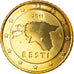 Estonia, 50 Euro Cent, 2011, Vantaa, STGL, Messing, KM:66
