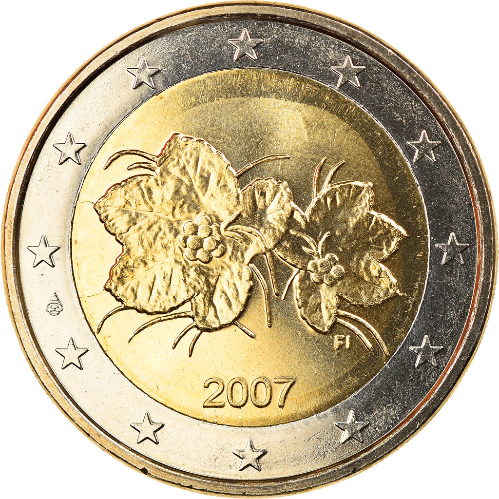 Finland, 2 Euro, 2007, Vantaa, MS(65-70), Bi-Metallic, KM:130