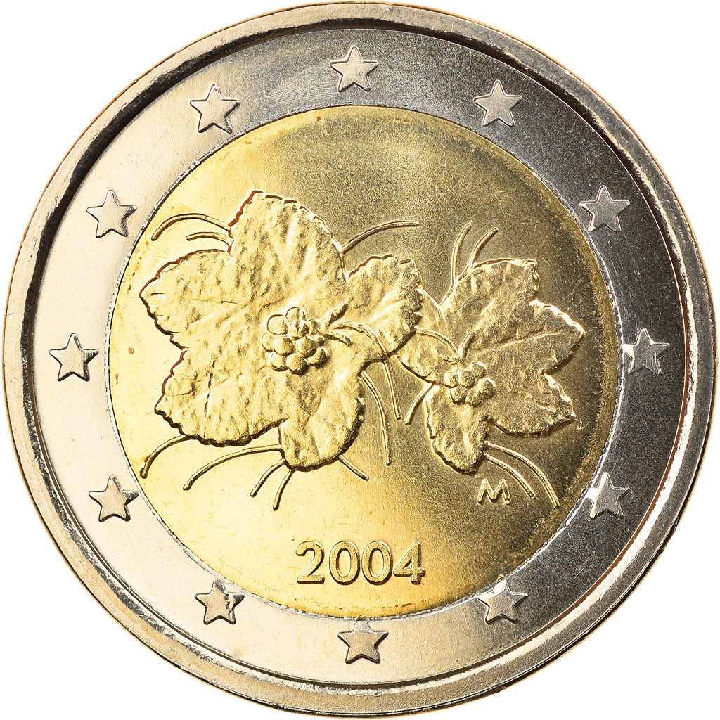 Finnland, 2 Euro, 2004, Vantaa, STGL, Bi-Metallic, KM:105
