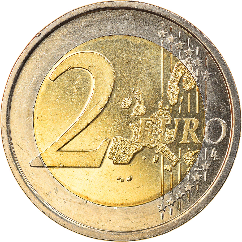 Finland, 2 Euro, EU expansion, 2004, Vantaa, MS(65-70), Bi-Metallic, KM:114