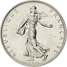 FRANCE, Semeuse, Franc, 1983, Paris, KM #925.1, MS(63), Nickel, 24, Gadoury...