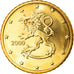 Finlandia, 50 Euro Cent, 2000, Vantaa, FDC, Ottone, KM:103