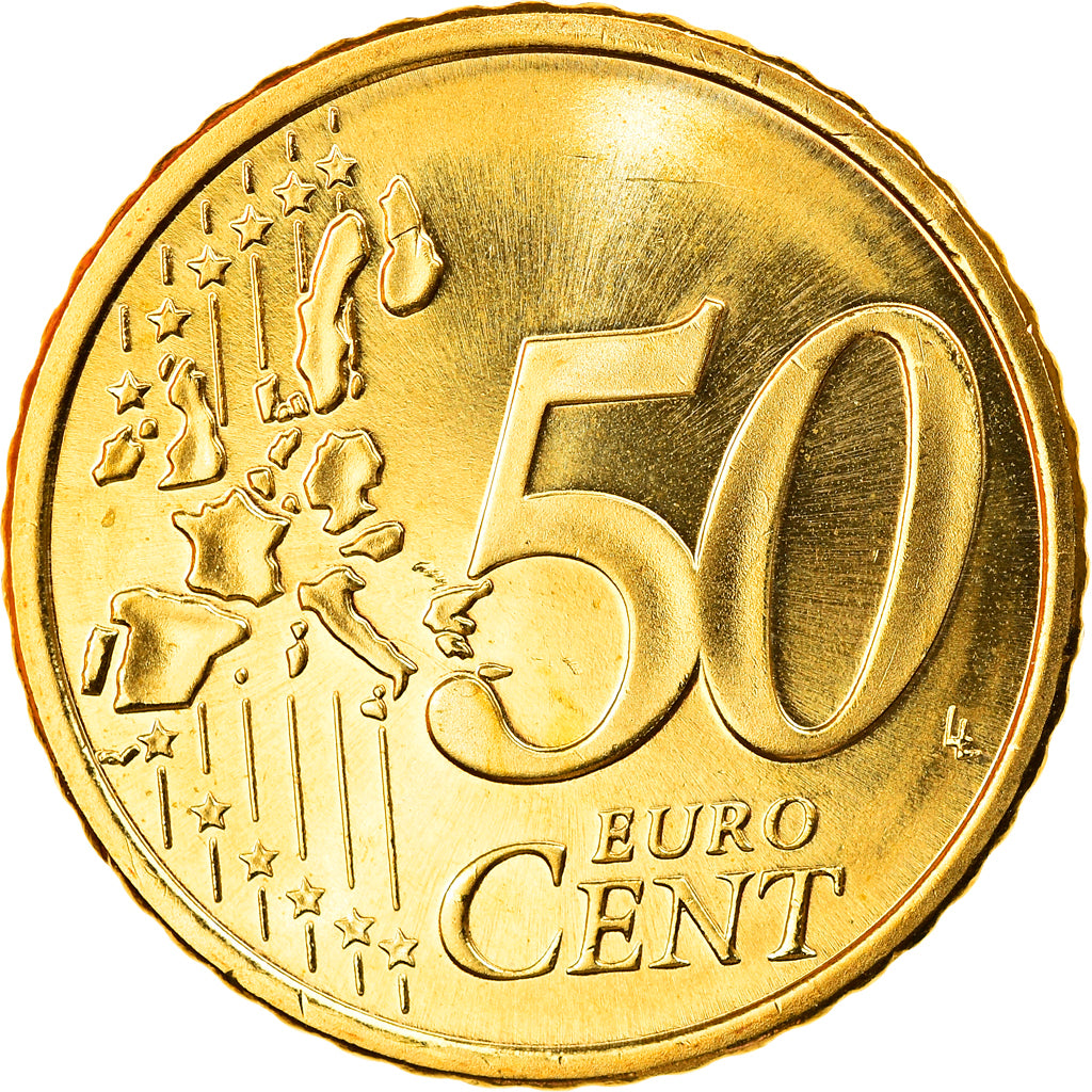 Finlandia, 50 Euro Cent, 2000, Vantaa, FDC, Ottone, KM:103