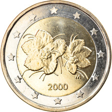 Finland, 2 Euro, 2000, Vantaa, MS(65-70), Bi-Metallic, KM:105