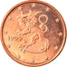 Finlande, Euro Cent, 1999, Vantaa, FDC, Copper Plated Steel, KM:98