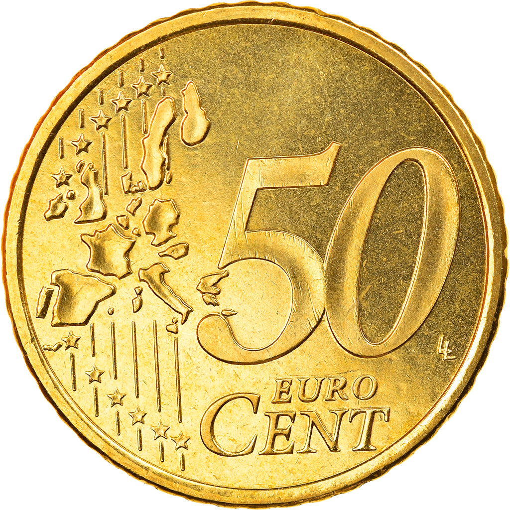 Finland, 50 Euro Cent, 1999, Vantaa, MS(65-70), Brass, KM:103