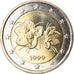 Finland, 2 Euro, 1999, Vantaa, MS(65-70), Bi-Metallic, KM:105