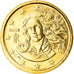 Italy, 10 Euro Cent, 2002, Rome, MS(65-70), Brass, KM:213
