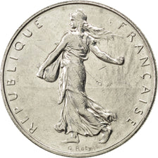 FRANCE, Semeuse, Franc, 1992, Paris, KM #925.1, AU(50-53), Nickel, 24, Gadoury..