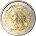 Italy, 2 Euro, 2002, Rome, MS(65-70), Bi-Metallic, KM:217