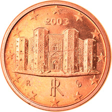 Italien, Euro Cent, 2003, Rome, STGL, Copper Plated Steel, KM:210