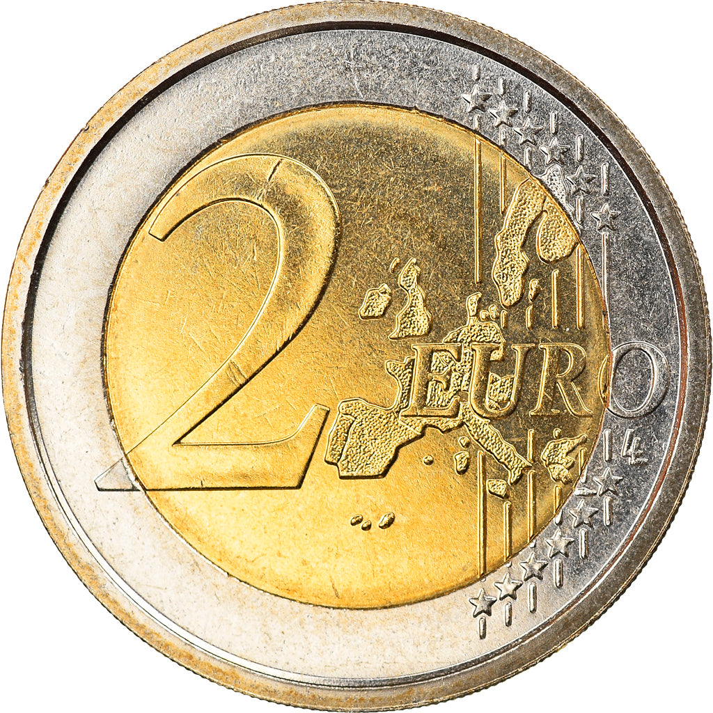 Italy, 2 Euro, 2003, Rome, MS(65-70), Bi-Metallic, KM:217