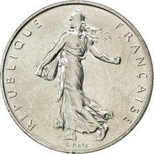 Münze, Frankreich, Semeuse, Franc, 1993, UNZ, Nickel, KM:925.1, Gadoury:474