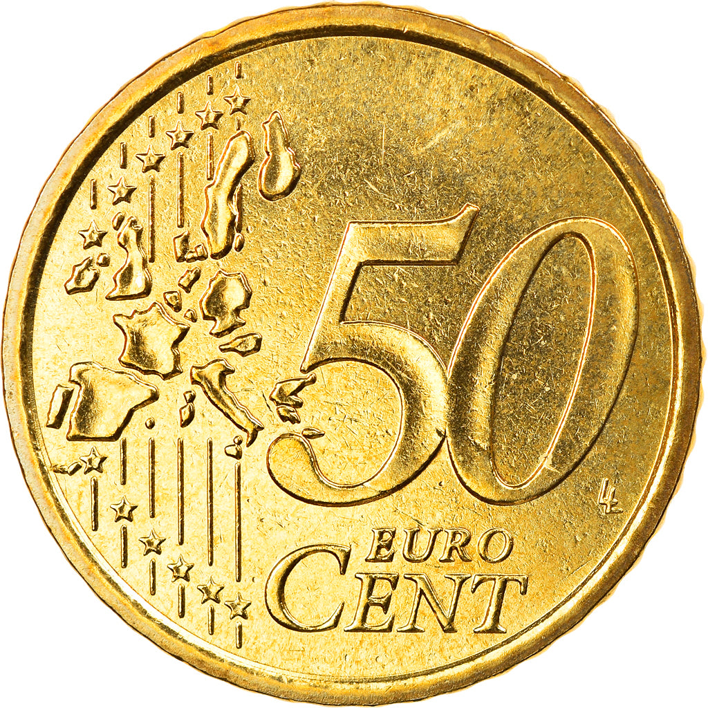 Italia, 50 Euro Cent, 2004, Rome, FDC, Ottone, KM:215