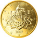 Italy, 50 Euro Cent, 2007, Rome, MS(65-70), Brass, KM:215