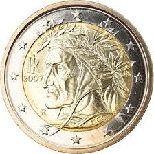 Italy, 2 Euro, 2007, Rome, MS(65-70), Bi-Metallic, KM:217