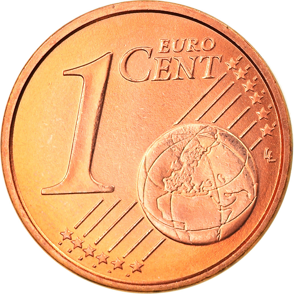 Italië, Euro Cent, 2008, Rome, FDC, Copper Plated Steel, KM:210