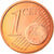 Itália, Euro Cent, 2008, Rome, MS(65-70), Aço Cromado a Cobre, KM:210