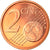 Włochy, 2 Euro Cent, 2008, Rome, MS(65-70), Miedź platerowana stalą, KM:211