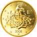 Italien, 50 Euro Cent, 2008, Rome, STGL, Messing, KM:249