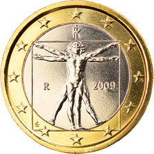 Italy, Euro, 2009, Rome, MS(65-70), Bi-Metallic, KM:250