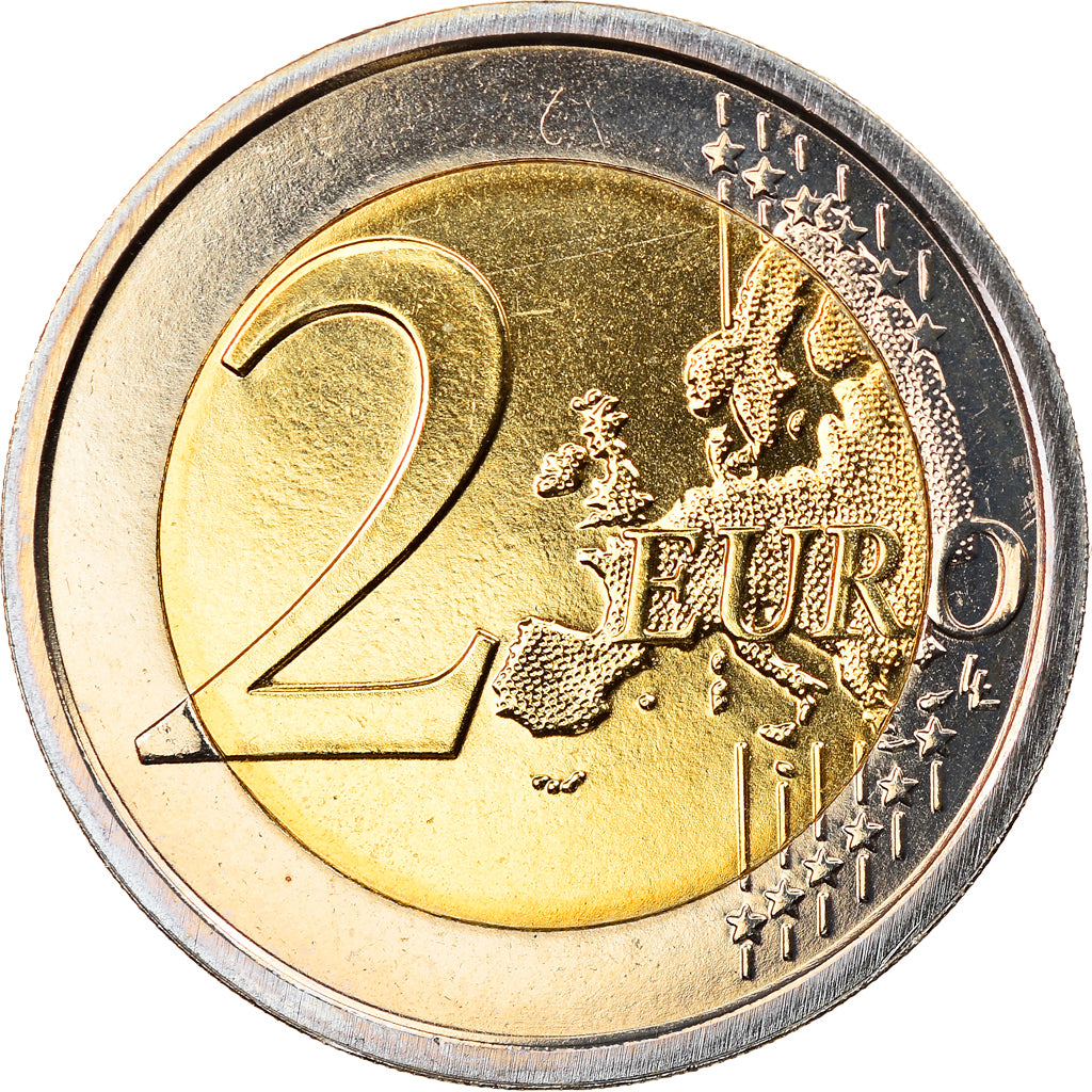 Italy, 2 Euro, 2009, Rome, MS(65-70), Bi-Metallic, KM:251