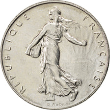 Münze, Frankreich, Semeuse, Franc, 1998, VZ+, Nickel, KM:925.1, Gadoury:474