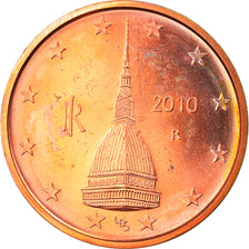 Italien, 2 Euro Cent, 2010, Rome, STGL, Copper Plated Steel, KM:211