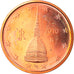 Italien, 2 Euro Cent, 2010, Rome, STGL, Copper Plated Steel, KM:211