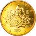 Italy, 50 Euro Cent, 2010, Rome, MS(65-70), Brass, KM:249