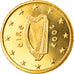 IRELAND REPUBLIC, 50 Euro Cent, 2007, Sandyford, MS(65-70), Brass, KM:49