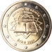 IRELAND REPUBLIC, 2 Euro, Traité de Rome 50 ans, 2007, Sandyford, MS(65-70)