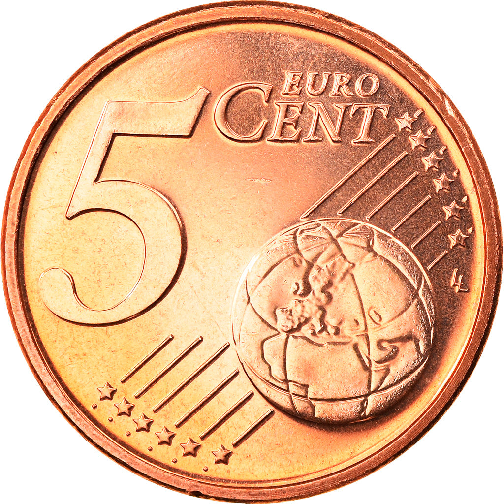 Portugal, 5 Euro Cent, 2004, Lisbonne, FDC, Copper Plated Steel, KM:742