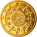 Portugal, 50 Euro Cent, 2004, Lisbon, MS(65-70), Mosiądz, KM:745