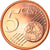 Portugal, 5 Euro Cent, 2005, Lisbon, FDC, Cobre chapado en acero, KM:742