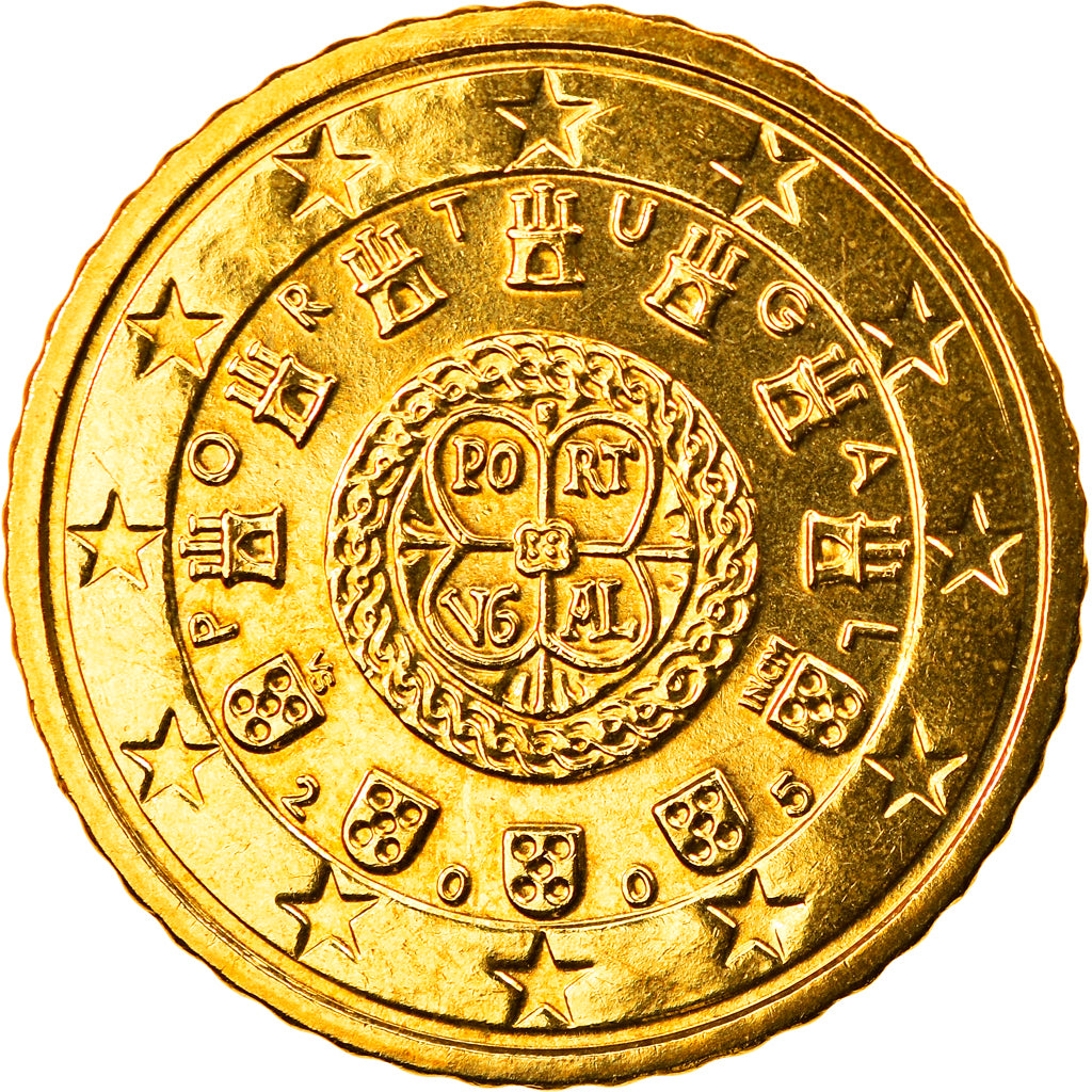 Portugal, 50 Euro Cent, 2005, Lisbonne, FDC, Laiton, KM:745