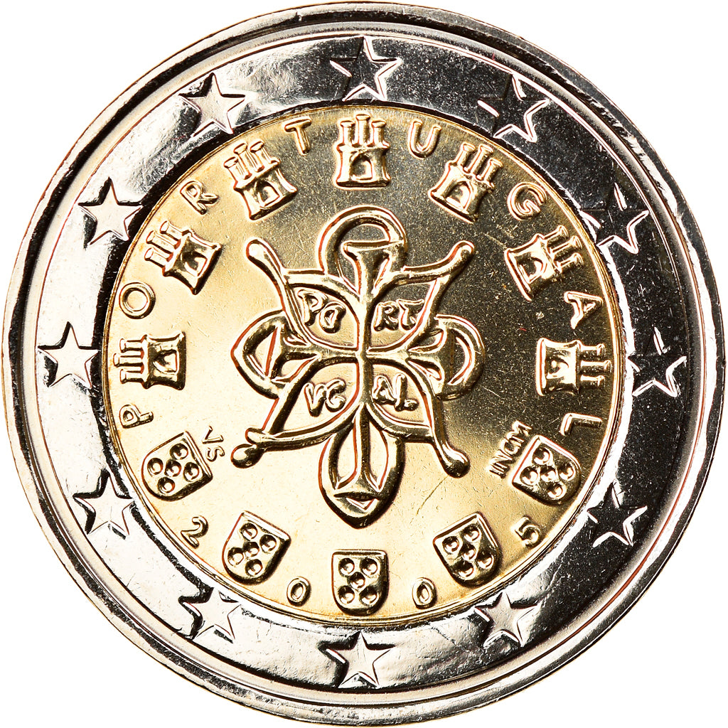 Portugal, 2 Euro, 2005, Lisbon, MS(65-70), Bi-Metallic, KM:747