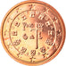 Portugal, 2 Euro Cent, 2006, Lisbon, MS(65-70), Copper Plated Steel, KM:741