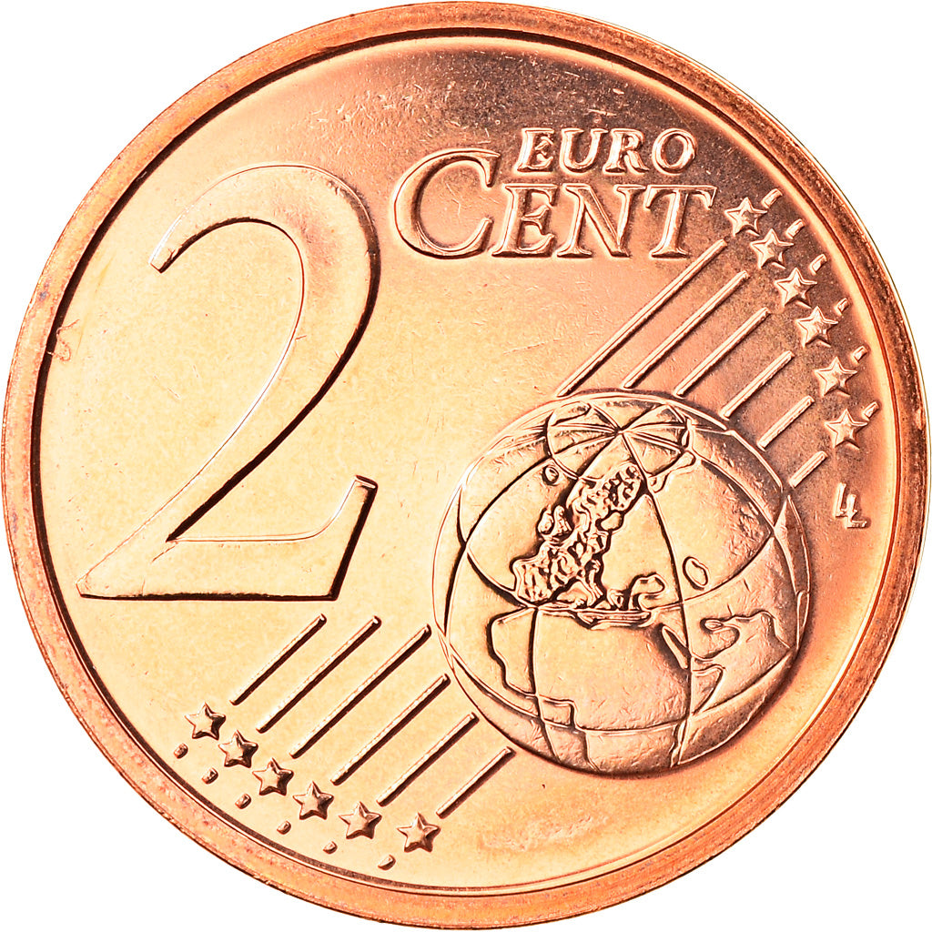 Portugal, 2 Euro Cent, 2008, Lisbon, MS(65-70), Aço Cromado a Cobre, KM:741