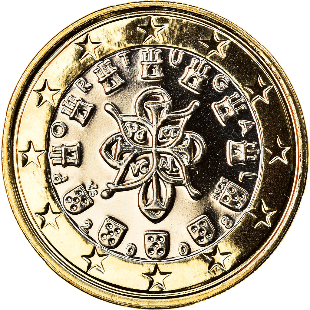 Portugal, Euro, 2008, Lisbon, MS(65-70), Bi-Metallic, KM:766