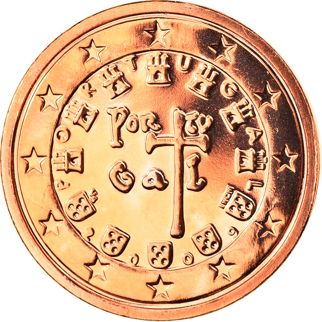 Portugal, Euro Cent, 2009, Lisbonne, FDC, Copper Plated Steel, KM:740